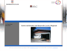 Tablet Screenshot of ceder2.ulagos.cl