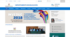 Desktop Screenshot of educacion.ulagos.cl