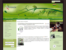 Tablet Screenshot of fitogen.ulagos.cl