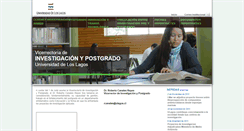 Desktop Screenshot of investigacionypostgrado.ulagos.cl